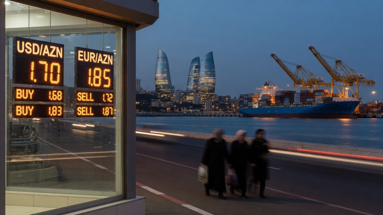 Photographic alternative, horizontal 16:9. Max file size: 1.5mb! Close-up of a small Azerbaijani shop